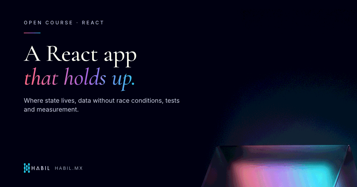Shared state: reducer and context · React course | Hábil